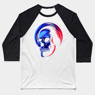 Skull Neon Baseball T-Shirt